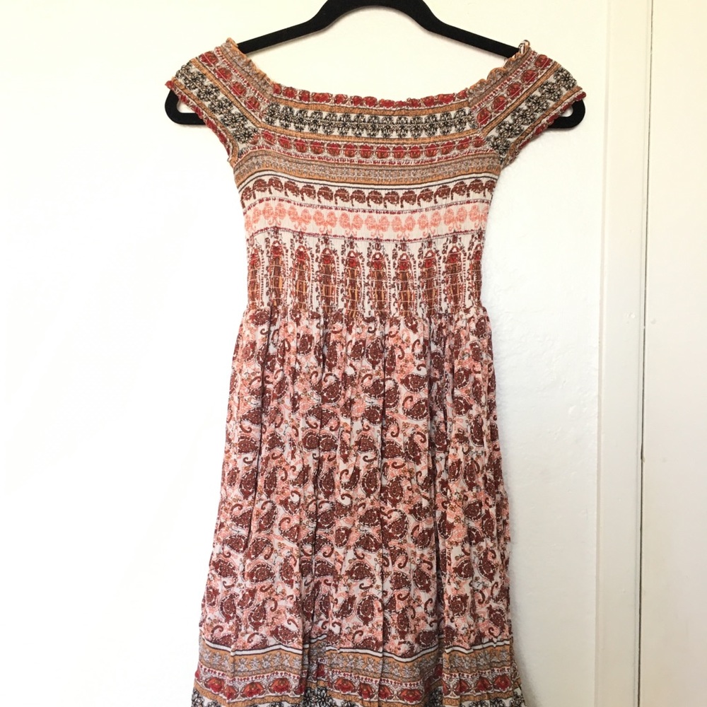 Boho dress off the shoulders ✨